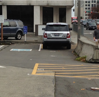 Illustration for article titled There's a habitual bad parking offender near my work.